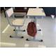 Cold Rolled Steel Student Desk And Chair Set Commercial Furniture Eco - Friendly Material