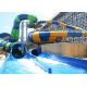 Custom Construction , Fiberglass Super Bowl Water Slide For Swimming Pool