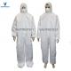 All-in-one Disposable Coveralls with Knitted Cuffs Optimal Protection and Comfort