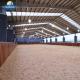 Functional Walless Equestrian Arena Agricultural Steel Frame Buildings With Daylight Panels