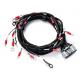 ODM OEM black battery wire harness with good temperature acquisition