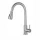 SS304 Stainless Steel Faucet Pull Down Spray Faucet Coil Extend Available