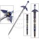 104cm Video Game Replica Swords , Zelda Twilight Princess Link Skyward Sword