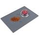 48cm Gray Silicone Plastic Pet Mat Anti Slip Water Proof Durable QS Approved