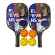 Pickle Padel Set Pickleball Paddle Rackets Carbon Graphite With Ball In Bag