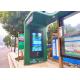 Large Outdoor Digital Signage Displays 1920*1080 Resolution For Bus Stop Advertising