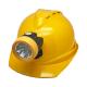 Lightweight Safety Miners Head Lamp 10000lux Cordless 3.8Ah IP67 Waterproof