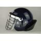 PC Visor Anti Riot Helmet With Metal Grid , Tactical Helmet With Face Shield
