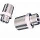 High Pressure Hose Hydraulic Fittings with Double Pipe Nipple and Medium Carbon Steel