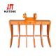 Custom Forging Q460 Excavator Brush Rake For PC07-2