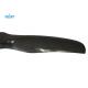 Black Color 40 Inch Propeller , Carbon Fiber Material Drone Folding Arm