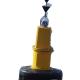 700*1550mm Marine Navigation Buoys Polyethylene Buoy Cylindrical Marker Buoy