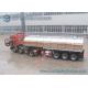 Ammonium Mitrate Oxidatioin Fuel Tank Trailer , 28000L 3 Axle Stainless Steel Tanker Trailers