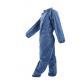 65g Blue Disposable Protective Clothing Waterproof Anti Static For Industry