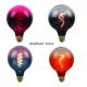 4 Watt Dimmable G125 Gradient Lamp 2200K Decorative Curved Filament LED Bulb