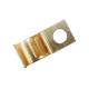 Brass Sheet Metal Stamping Parts Small Dimensions For Electronics Component
