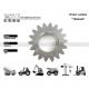 YN32W01008P1 Round SK200-5 Excavator Swing 2 Stage Planetary Gear Box For Round Shape Applications