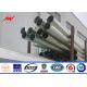 16M 2.5KN To 16KN S355JR Steel Power Pole High Voltage With 2.75mm 3.5mm Thickness