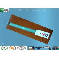 Single LED Embossing Membrane Switch 3 Keys F150 Overlay Molex Connector