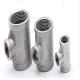 China Hot Threaded Fittings Reducing Unequal Tee Stainless steel Pipe Fittings Forged FIttings