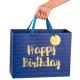 Custom Pattern Type Zhejiang Happy Birthday Party Souvenir Handle Paper Gift Shopping Bags