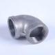 Stainless Steel Elbow 2 Inch Ss 304 Ss316 Female Threaded 90 Degree Elbow Forged Fittings