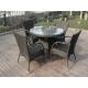 Leisure Rattan Garden Dining Sets Patio For Home / Restaurant
