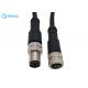 M8 4P Waterproof Aviation Molded Male To Female Plug To Socket Antenna Extension Cable