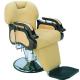 Rubber Footrest Salon Barber Chair Adjustable With Chrome Steel Armrest