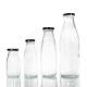 OEM Resealable Glass Milk Bottles Jars 250ml 300ml 500ml 750ml 1000ml
