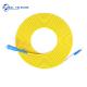 FTTX Network Fiber Optic Patch Cord Single Mode Sc To Lc Duplex Patch Cord