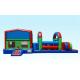 Big And Bright Inflatable Obstacle Course Challenge Eco Friendly