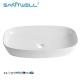 AB8483 Chaozhou Above Counter basin Round Shape Modern Sanitary Ware Hand Wash Ceramic Basin