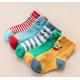 Size Customized Kids Colorful Socks / Fancy Kids Socks Anti Foul Disposable