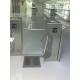 Stainless Steel Speed Gate Turnstile ESD Protect Area Gate With DC Electric Motor