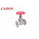 CF8M / CF8 304 Stainless Steel Globe Valve For Cryogenic Temperature Applications