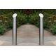 Height 400-700MM Surface Mounted Steel Bollards With Six Diameters Available