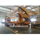 Telescopic Boom 40t Sidelifter Trailer Lifting Mechanism With Air Suspension