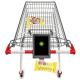 Bimi Supermarket Shopping Cart Checker with Built-in 1D/2D Scanner and 7inch Display