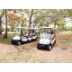 Environmental Park 8 Person Golf Cart Sightseeing Bus With Led Front Lights