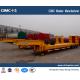 CIMC 80ton lowbed equipment trailers for sale in Russia