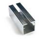 Industrial Aluminum LED Profile Heat Sink Extrusion Polished 6000 Series
