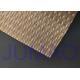 Light Architectural Metal Fabric Customized Art Wire Mesh For Space Divider