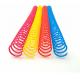 36 48 Loops PVC Plastic Spiral Binding Ring 1-3/4 For School