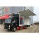 9.6m Hydraulic Van Wing 800Kg 10 Wheeler Wing Van  For Truck