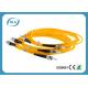 FC ST 50/125um Lc To Lc Fiber Patch Cable Single Mode Customized Length