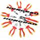 6 7 8" Insulated Vde Plier Set Ergonomic Grip Handle 1000V CR-V AC Electrical