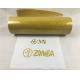 Washable Glitter Vinyl Stickers / Gold Glitter Transfer Film For Garment T -