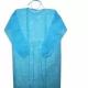 Apron Style Cpe  Disposable Coveralls Waterproof Isolation Gown Breathable