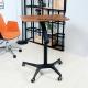 Movable E1 board Height Adjustable Stand Up Riser Desk